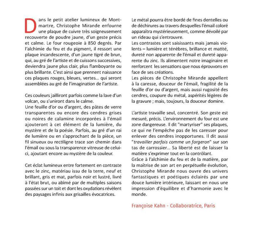 Françoise Kahn - Paris