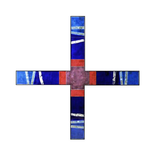 CM145_2 - 180x180 cm - 2019 - croix glorieuse cathédrale de Bordeaux