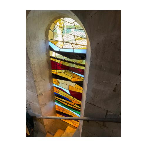 CM424 - 228x61 cm - 2023 - vitrail église d'Arès